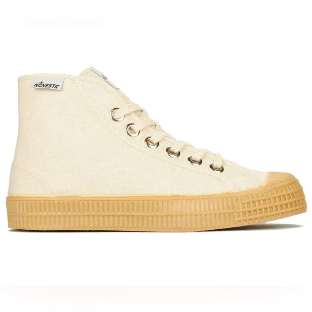 Novesta star dribble high top canvas sneakers, size 40